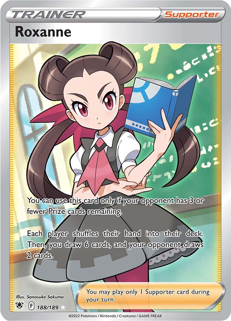 Roxanne (188/189) [Sword & Shield: Astral Radiance] | Jomio and Rueliete's Cards and Comics
