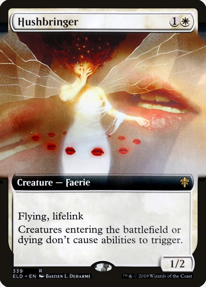 Hushbringer (Extended Art) [Throne of Eldraine] | Jomio and Rueliete's Cards and Comics