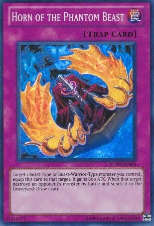 Horn of the Phantom Beast [TU07-EN005] Super Rare | Jomio and Rueliete's Cards and Comics