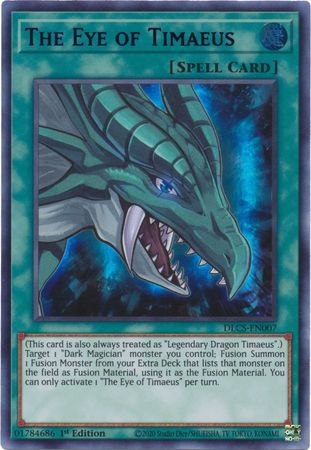 The Eye of Timaeus (Purple) [DLCS-EN007] Ultra Rare | Jomio and Rueliete's Cards and Comics