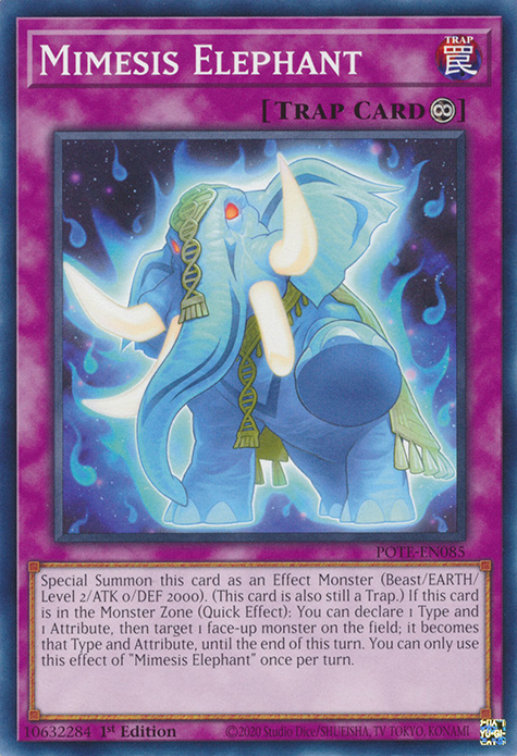 Mimesis Elephant [POTE-EN085] Common | Jomio and Rueliete's Cards and Comics
