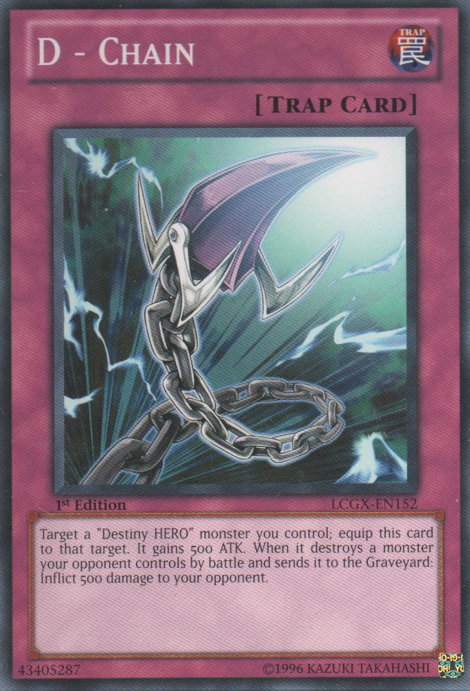D - Chain [LCGX-EN152] Common | Jomio and Rueliete's Cards and Comics