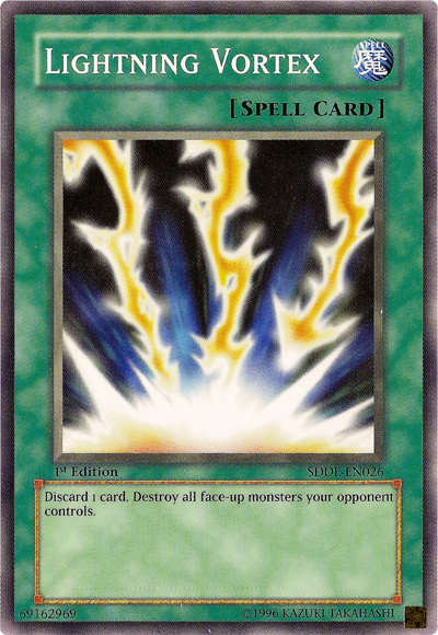 Lightning Vortex [SDDE-EN026] Common | Jomio and Rueliete's Cards and Comics