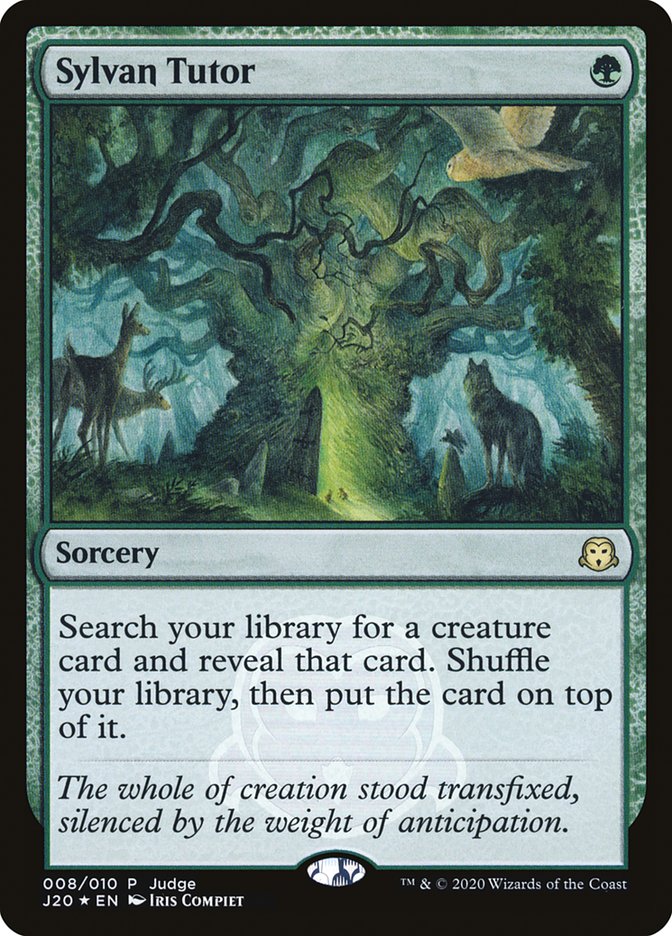 Sylvan Tutor [Judge Gift Cards 2020] | Jomio and Rueliete's Cards and Comics