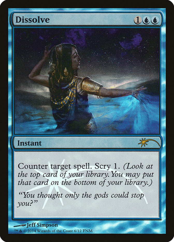 Dissolve [Friday Night Magic 2014] | Jomio and Rueliete's Cards and Comics