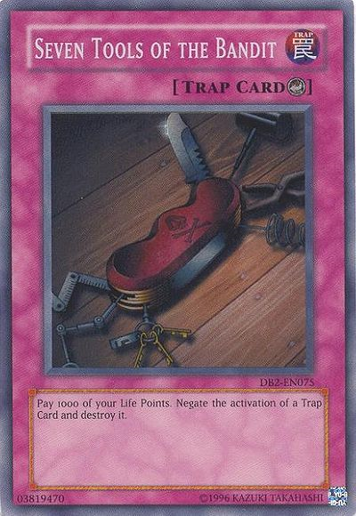 Seven Tools of the Bandit [DB2-EN075] Super Rare | Jomio and Rueliete's Cards and Comics