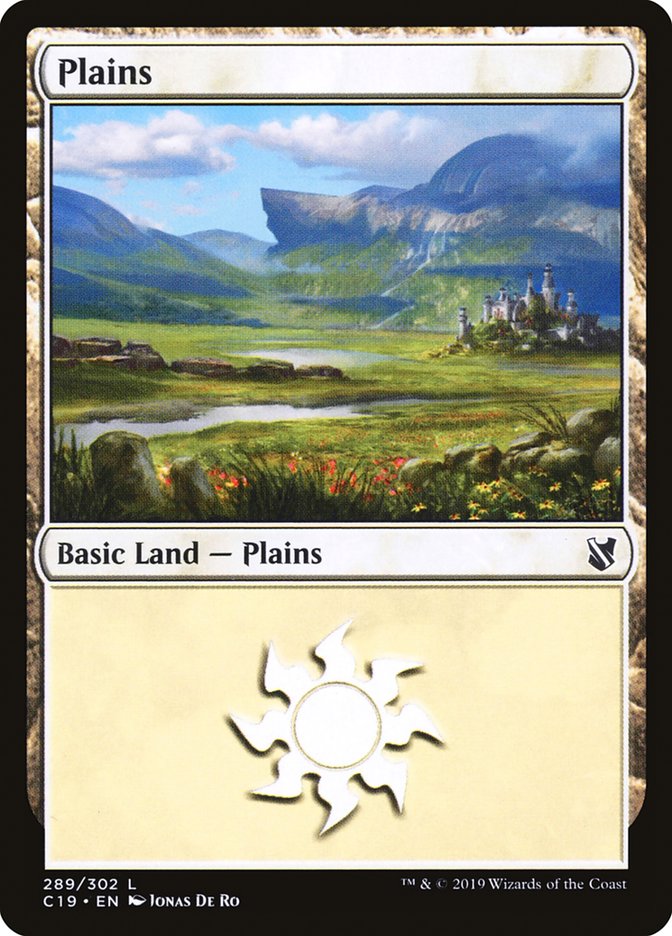 Plains (289) [Commander 2019] | Jomio and Rueliete's Cards and Comics