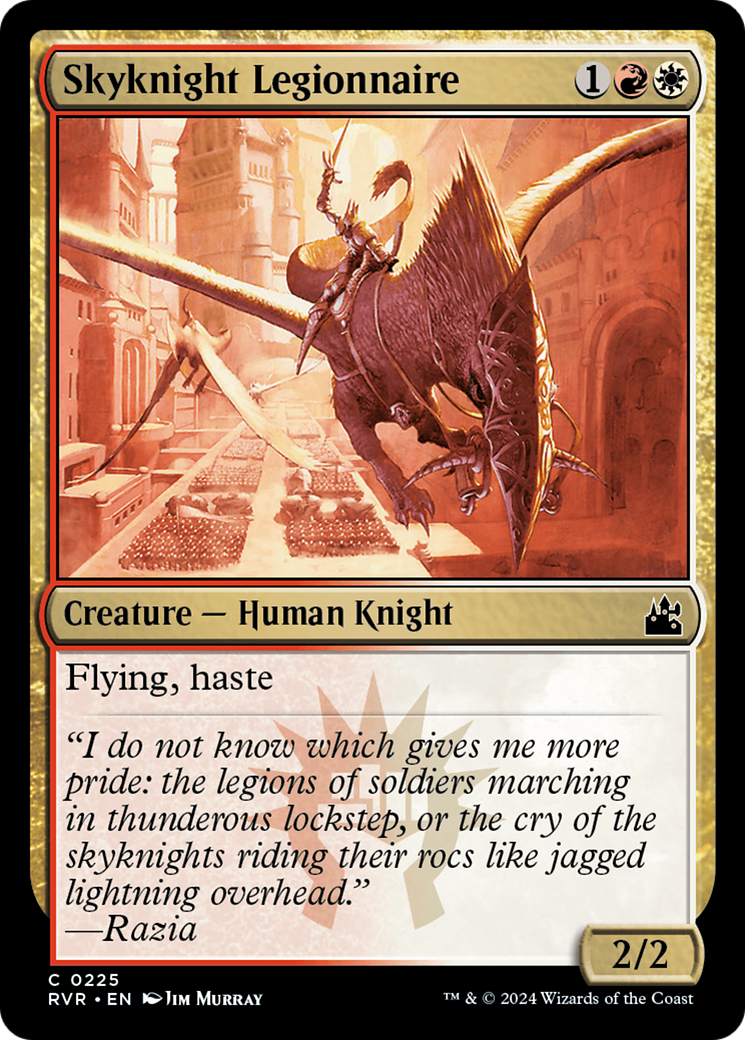Skyknight Legionnaire [Ravnica Remastered] | Jomio and Rueliete's Cards and Comics