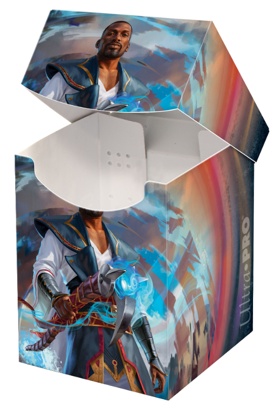 Ultra PRO: Deck Box - PRO 100+ (Core Set 2021 - Teferi) | Jomio and Rueliete's Cards and Comics