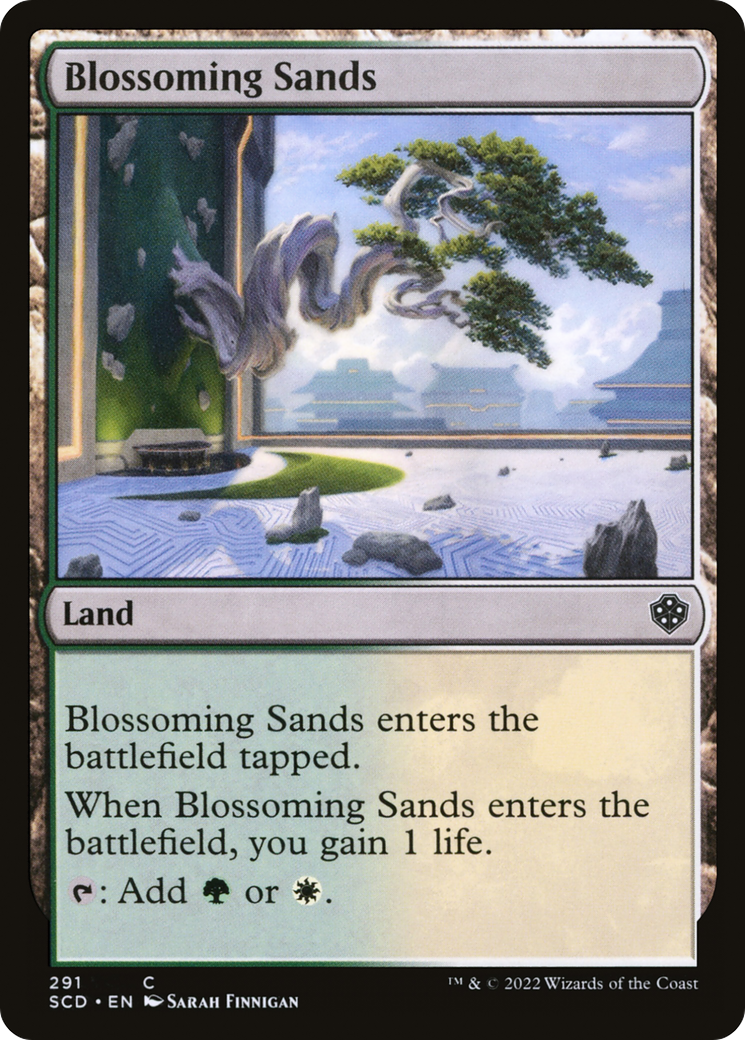 Blossoming Sands [Starter Commander Decks] | Jomio and Rueliete's Cards and Comics