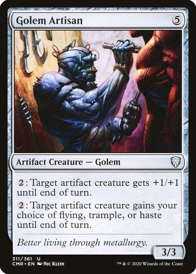 Golem Artisan [Commander Legends] | Jomio and Rueliete's Cards and Comics