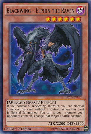Blackwing - Elphin the Raven [LC5D-EN116] Common | Jomio and Rueliete's Cards and Comics