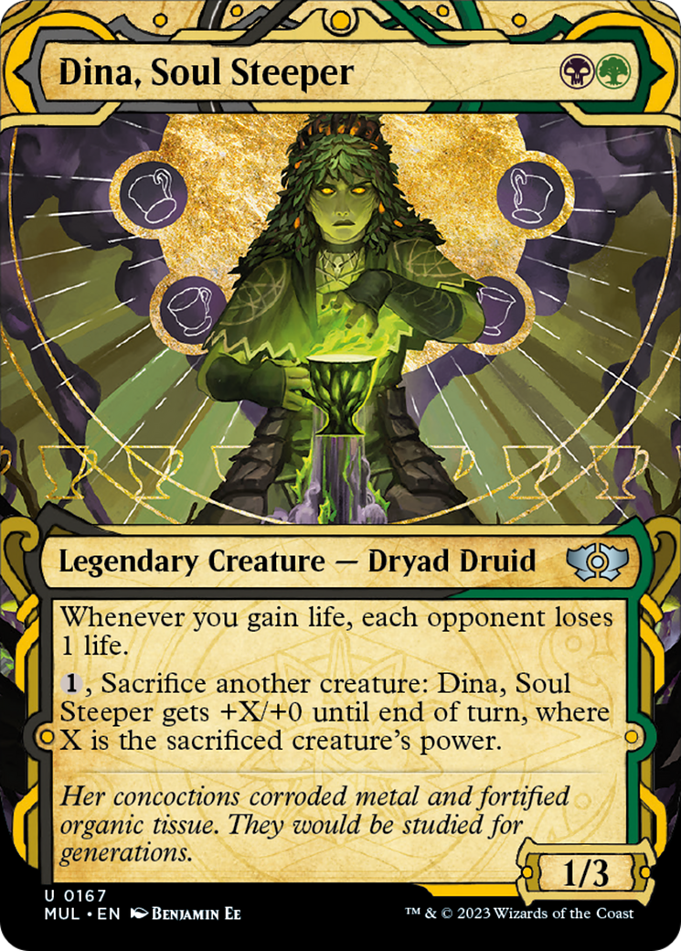 Dina, Soul Steeper (Halo Foil) [Multiverse Legends] | Jomio and Rueliete's Cards and Comics