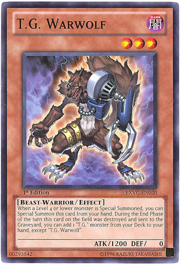 T.G. Warwolf [EXVC-EN020] Common | Jomio and Rueliete's Cards and Comics