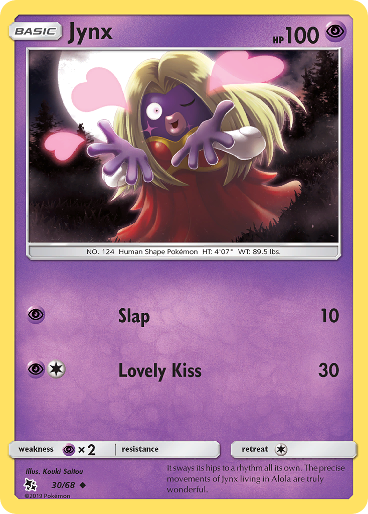Jynx (30/68) [Sun & Moon: Hidden Fates] | Jomio and Rueliete's Cards and Comics
