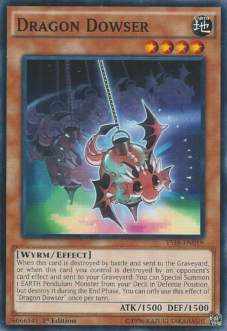 Dragon Dowser [YS16-EN019] Common | Jomio and Rueliete's Cards and Comics