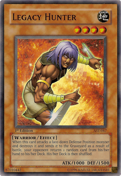 Legacy Hunter [AST-067] Super Rare | Jomio and Rueliete's Cards and Comics