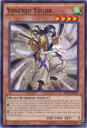 Yosenju Tsujik [SECE-EN027] Common | Jomio and Rueliete's Cards and Comics