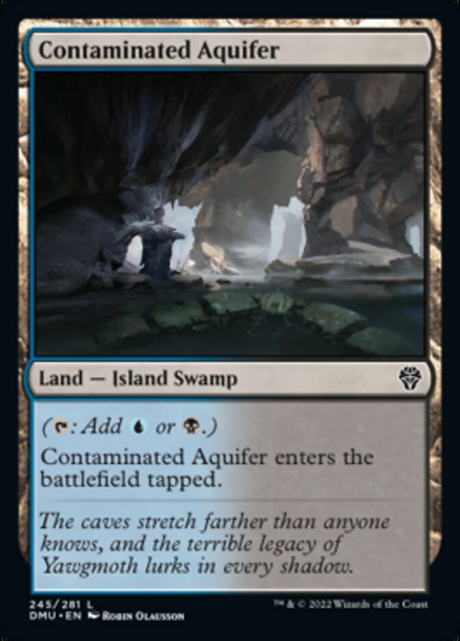 Contaminated Aquifer [Dominaria United] | Jomio and Rueliete's Cards and Comics