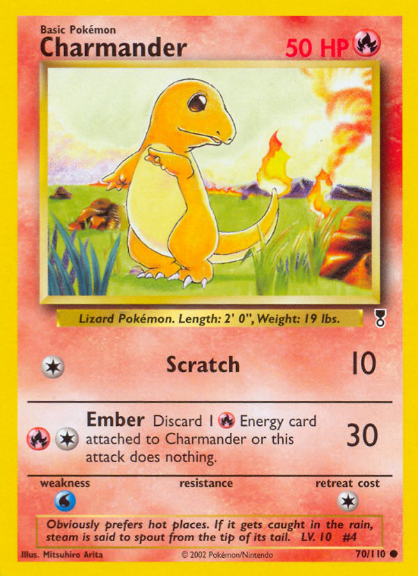 Charmander (70/110) [Legendary Collection] | Jomio and Rueliete's Cards and Comics