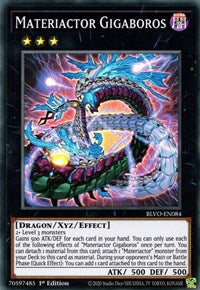 Materiactor Gigaboros [BLVO-EN084] Super Rare | Jomio and Rueliete's Cards and Comics