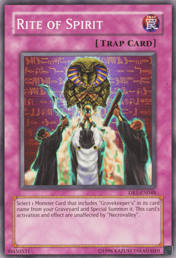 Rite of Spirit [DR1-EN048] Common | Jomio and Rueliete's Cards and Comics