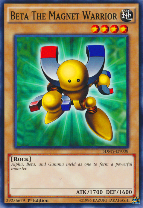 Beta The Magnet Warrior [SDMY-EN008] Common | Jomio and Rueliete's Cards and Comics
