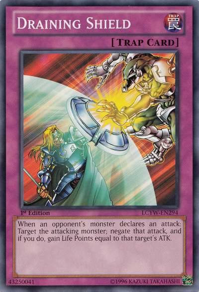 Draining Shield [LCYW-EN294] Common | Jomio and Rueliete's Cards and Comics