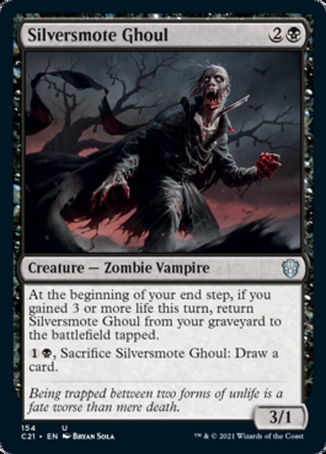 Silversmote Ghoul [Commander 2021] | Jomio and Rueliete's Cards and Comics