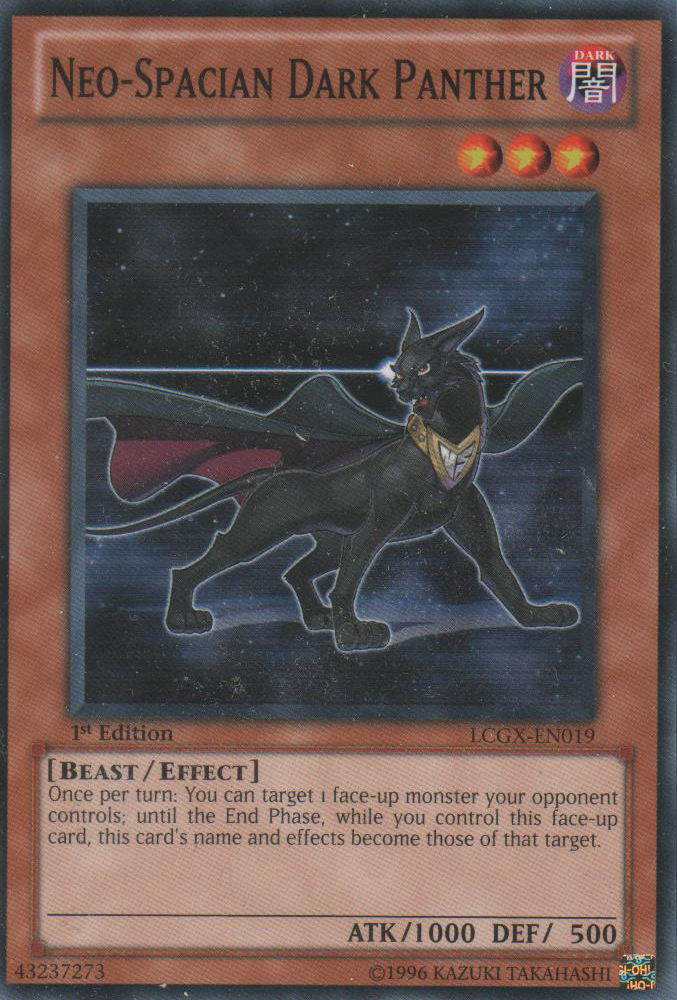Neo-Spacian Dark Panther [LCGX-EN019] Common | Jomio and Rueliete's Cards and Comics