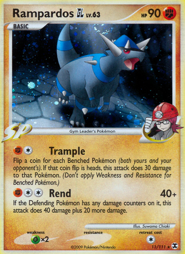 Rampardos GL (11/111) [Platinum: Rising Rivals] | Jomio and Rueliete's Cards and Comics