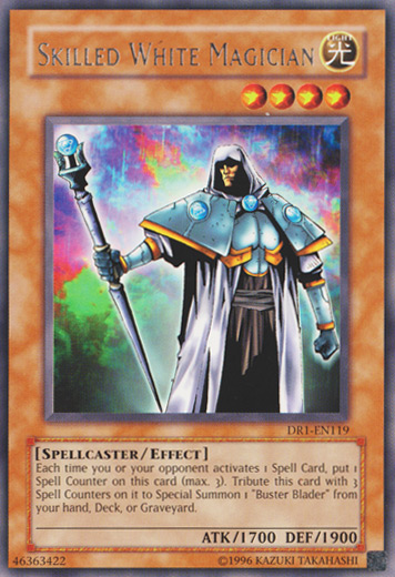 Skilled White Magician [DR1-EN119] Rare | Jomio and Rueliete's Cards and Comics