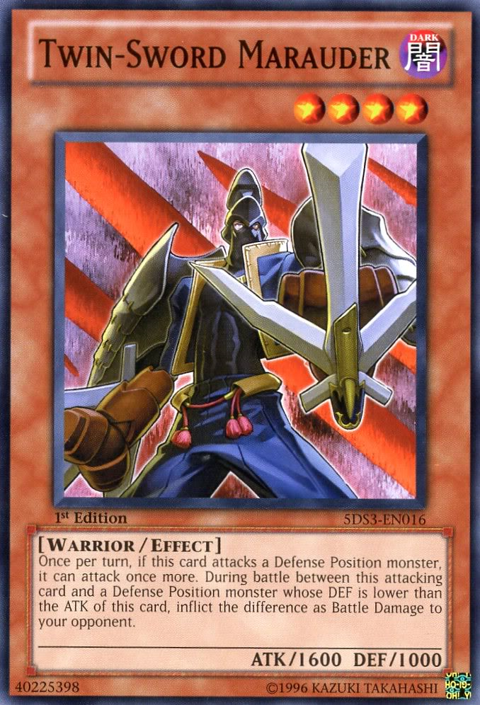 Twin-Sword Marauder [5DS3-EN016] Common | Jomio and Rueliete's Cards and Comics