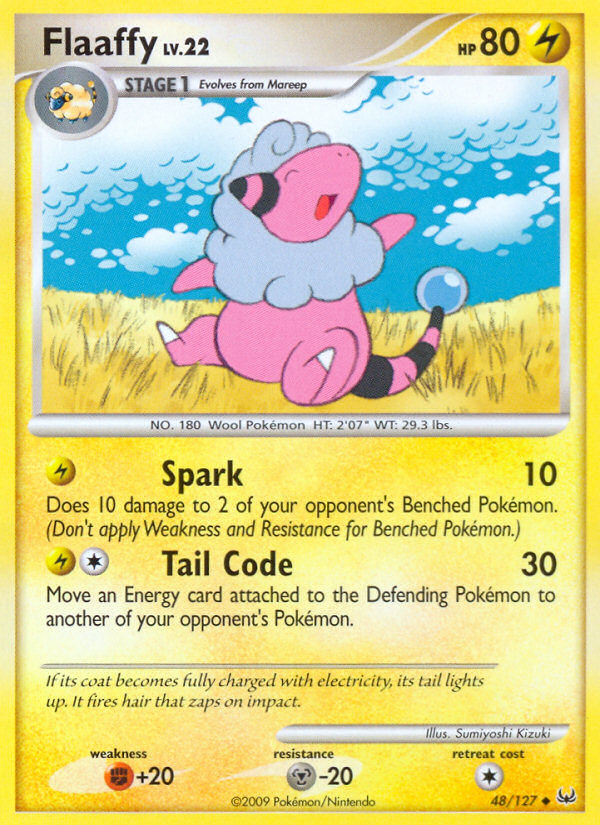 Flaaffy (48/127) [Platinum: Base Set] | Jomio and Rueliete's Cards and Comics