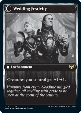 Wedding Announcement // Wedding Festivity [Innistrad: Double Feature] | Jomio and Rueliete's Cards and Comics
