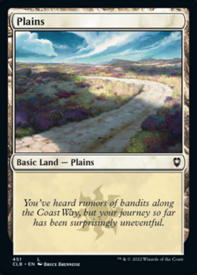 Plains (451) [Commander Legends: Battle for Baldur's Gate] | Jomio and Rueliete's Cards and Comics