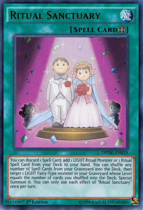 Ritual Sanctuary [DPDG-EN019] Ultra Rare | Jomio and Rueliete's Cards and Comics