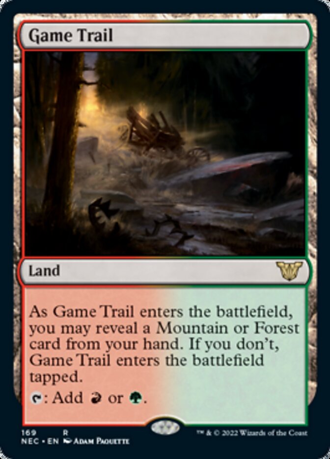 Game Trail [Kamigawa: Neon Dynasty Commander] | Jomio and Rueliete's Cards and Comics