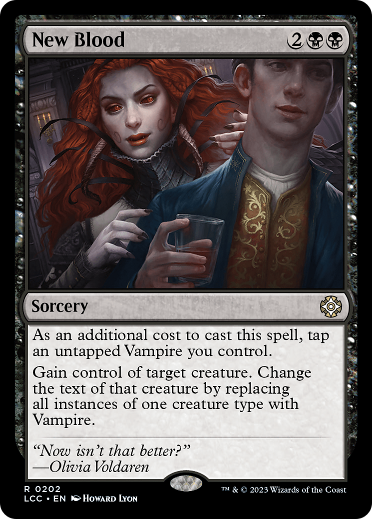 New Blood [The Lost Caverns of Ixalan Commander] | Jomio and Rueliete's Cards and Comics