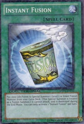 Instant Fusion [DT04-EN093] Common | Jomio and Rueliete's Cards and Comics