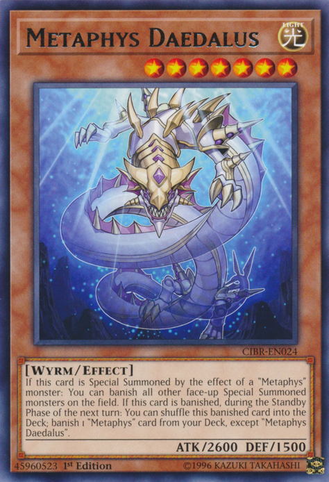 Metaphys Daedalus [CIBR-EN024] Rare | Jomio and Rueliete's Cards and Comics