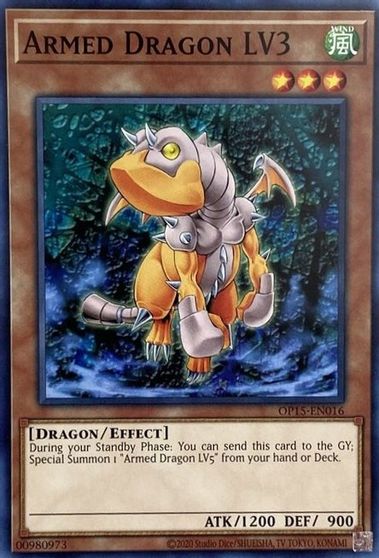 Armed Dragon LV3 [OP15-EN016] Common | Jomio and Rueliete's Cards and Comics