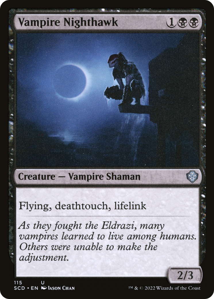 Vampire Nighthawk [Starter Commander Decks] | Jomio and Rueliete's Cards and Comics