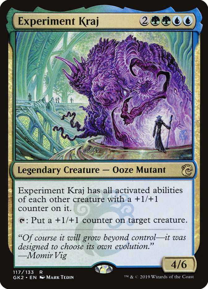 Experiment Kraj [Ravnica Allegiance Guild Kit] | Jomio and Rueliete's Cards and Comics