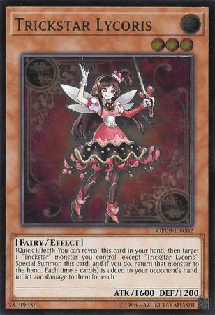 Trickstar Lycoris [OP09-EN002] Ultimate Rare | Jomio and Rueliete's Cards and Comics
