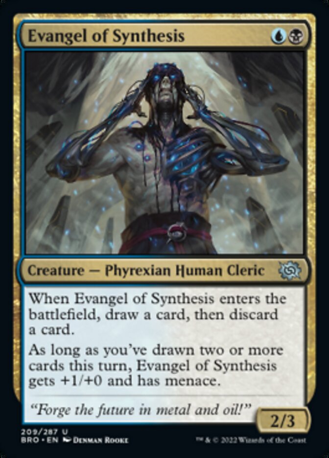 Evangel of Synthesis [The Brothers' War] | Jomio and Rueliete's Cards and Comics