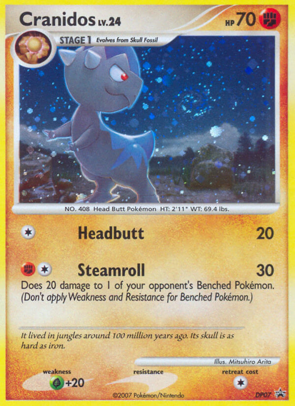 Cranidos (DP07) [Diamond & Pearl: Black Star Promos] | Jomio and Rueliete's Cards and Comics