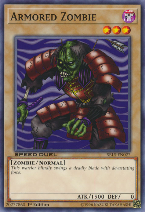Armored Zombie [SBLS-EN027] Common | Jomio and Rueliete's Cards and Comics