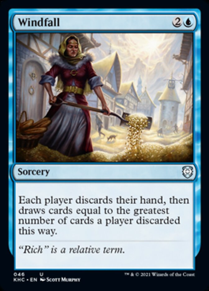 Windfall [Kaldheim Commander] | Jomio and Rueliete's Cards and Comics