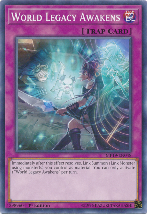 World Legacy Awakens [MP19-EN048] Common | Jomio and Rueliete's Cards and Comics